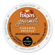 Folgers Caramel Drizzle 24ct Gourmet Selection K-cups for Keurig Coffee Roast 6680