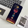 thumbnail image 1 of Solar System Planets Phone Case For iPhone 15 14 13 12 Mini 11 Pro XS Max X XR SE 6 7 8 Plus Soft Silicone Cover, 1 of 1