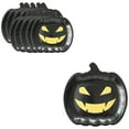thumbnail image 2 of Platos de papel con forma de calabaza | Artículos para fiestas de Halloween | Paquete de 10 platos desechables para aperitivos, almuerzo y postre, 2 of 6