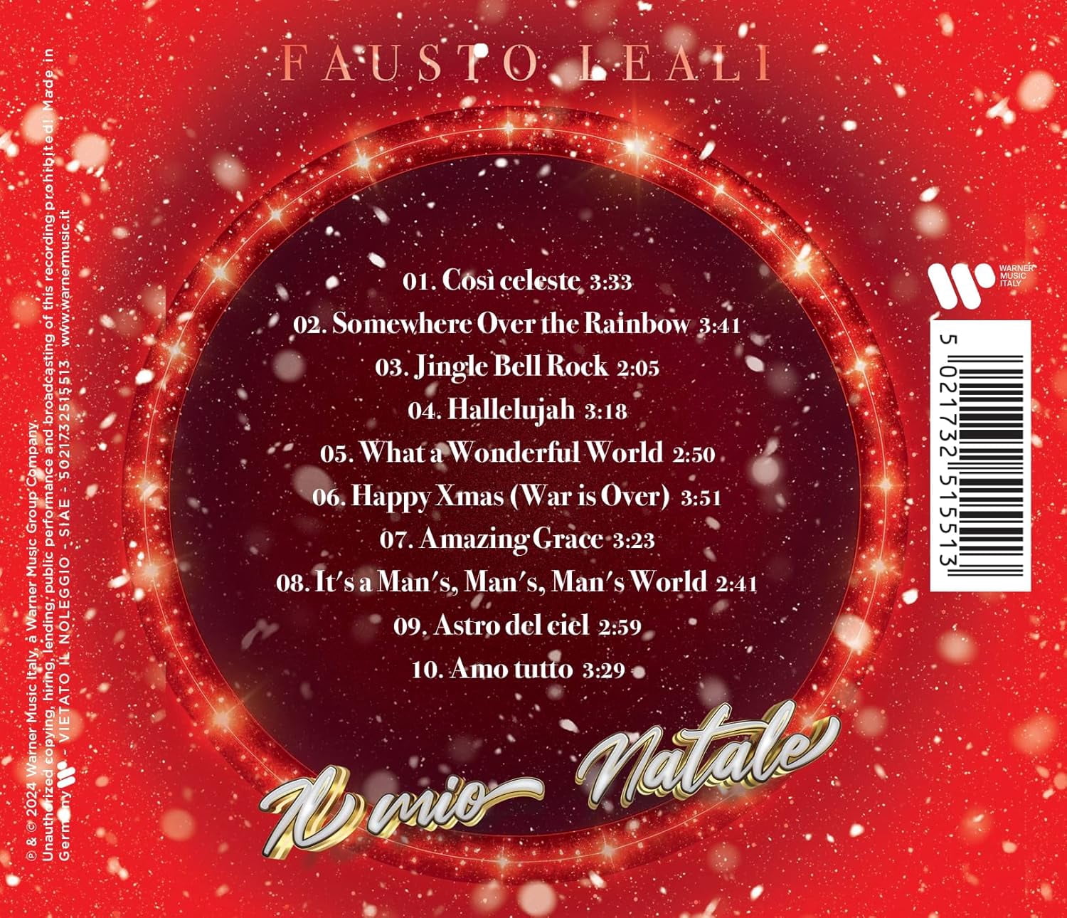 Leali Fausto - Il Mio Natale - Music & Performance - CD