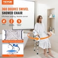 thumbnail image 2 of Silla de ducha giratoria VEVOR 360° con brazos giratorios, 2 of 9