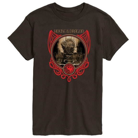 House of the Dragon - Iron Throne Circle - Men's Short Sleeve T-Shirt