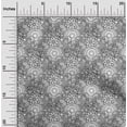 thumbnail image 1 of oneOone Viscose Chiffon Black Fabric Floral Mandala Sewing Fabric By The Yard Printed Diy Clothing Sewing Supplies 42 Inch Wide, 1 of 4