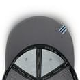 thumbnail image 5 of Men's Fanatics Gray Toronto Maple Leafs Clincher Team Stripes Flex Hat, 5 of 5