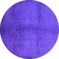 thumbnail image 1 of Ahgly Company Indoor Round Oriental Pink Industrial Area Rugs, 6' Round, 1 of 4