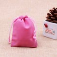thumbnail image 3 of Bolsillo con cordón Sunnimix 50 piezas Rosado Bolsas de lazo de terciopelo, 3 of 8
