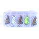 thumbnail image 3 of Yuarrent Gran oferta, señuelo de pesca con forma de grillo vivo colorido de 3,5 cm/3g, langosta, lago Artificial, río, cebo de pesca, cebo Pescar No.06 NO1, 3 of 5