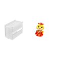 thumbnail image 1 of Dispensador De Papel Higiénico Moderno De Acrílico Y Adorno De Serpiente Para El Año Nuevo Chino, Ideal Para Almacenamiento En Pared Y Manualidades Feng Shui En La Sala De Estar U Oficina., 1 of 8
