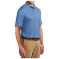 thumbnail image 4 of Yellow Rooster Men's Tall Dri-Mesh Male Polo Blueberry XLT, 4 of 6