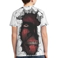 thumbnail image 2 of Attack On Titan Youth T-Shirts Graphic Shirts Blouse For Teen Boys Girls Casual Short Sleeve Tee Tops X-Small, 2 of 6