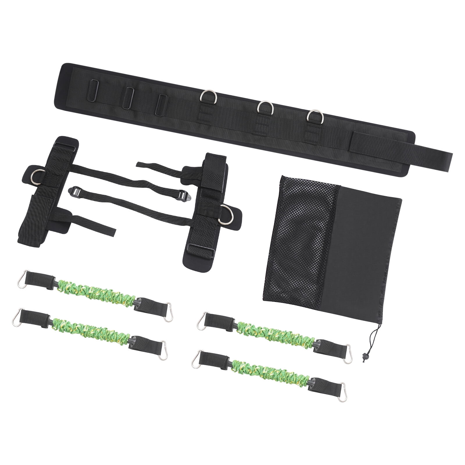 ToppiJoy Vertical Jump Trainer Leg Strength Resistance Bands Set, Jump Resistance Band Adjustable Fixed Ankle Cuff, Leg Resistance Bands for Sports Training
