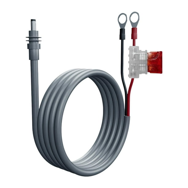 Arnés de cableado de cable de alimentación 18AWG DC Terminal de anillo de cable de conector automotriz de fusible 30 a Terminal de anillo de cable de 5m