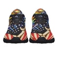 thumbnail image 5 of Christian Cross In LGBT Pride Shoes Sneakers for Women Men Black Size 4.5, 5 of 7