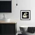 thumbnail image 3 of Stupell Industries Modern Kanagawa Bathtub Cat Black Framed Print Under Glass, 13 x 13, by Tobe Fonseca, 3 of 8