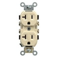 thumbnail image 2 of 1PC Leviton 20A Commercial Duplex Outlet, 2 of 2