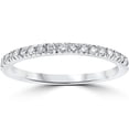 thumbnail image 3 of Pompeii 2 3/4 cttw Halo Diamond Engagement Wedding Ring Set 14k White Gold (H/I,I1-I2), 3 of 4