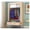 Pale Brown, variant on Portable Clothes Closet Rolling Door Wardrobe with Hanging Rack Non-Woven Fabric Storage Organizer with Three Drawer Boxes No-Tool Assembly-35. 4" L X 17. 7" W X 67" H, Portable Closets