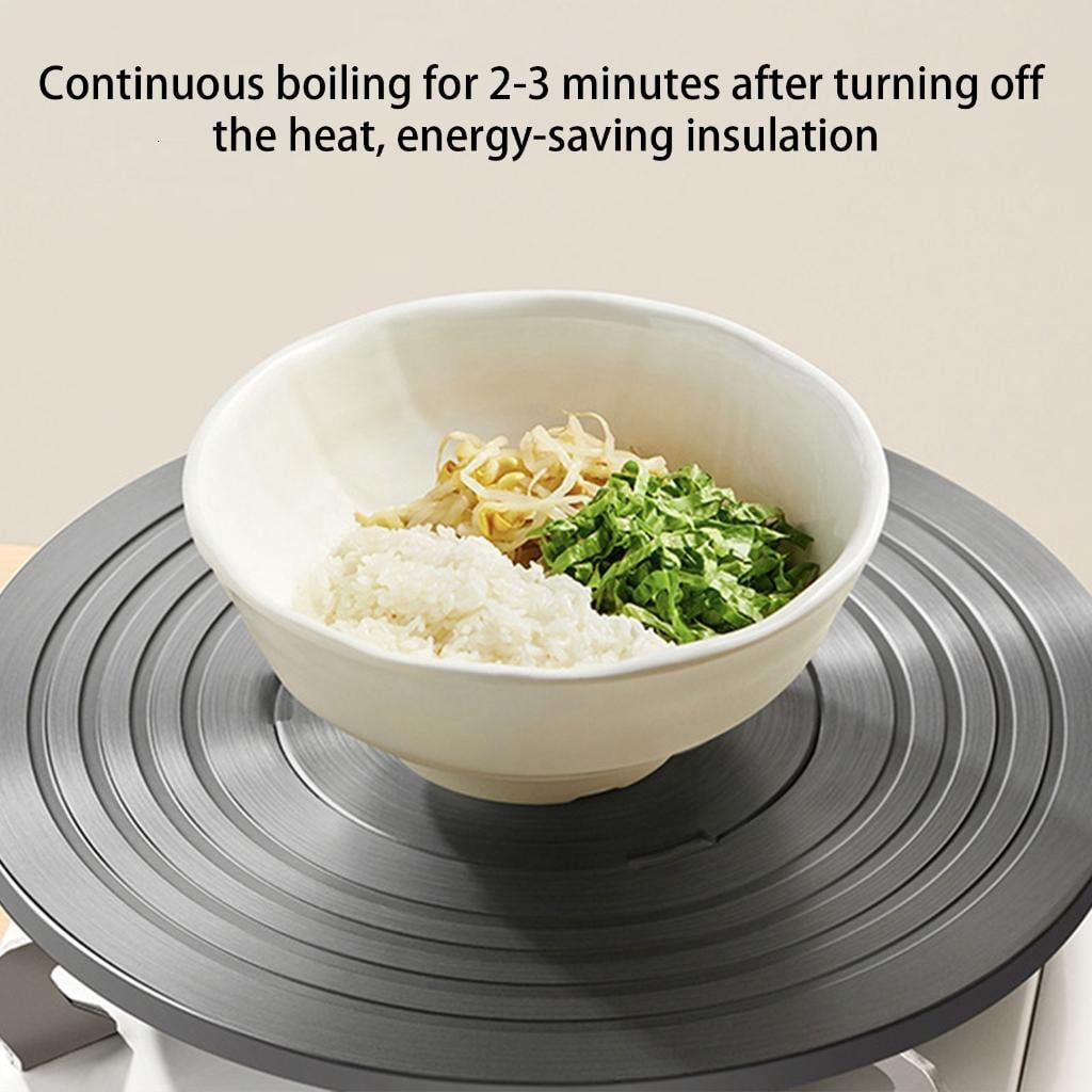 HannLk Aluminum Heat Diffuser Plate NonStick Thawing Disk for Gas Stove Even Cooking