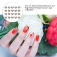 thumbnail image 4 of EeaseMX 20 piezas de calcomanías 3D con forma de corazón para decoración de uñas, diamantes de imitación, taladros para manicura., 4 of 7
