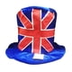 thumbnail image 4 of Union Jack Velvet Top Hat Union Jack Velvet Top Hat 30cm Queens Platinum Jubilee Hat British Fancy Dress Accessories For Unisex Adult ANGGREK DA1034, 4 of 8