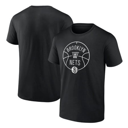 Men s Black Brooklyn Nets Tip-Off T-Shirt