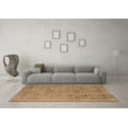 thumbnail image 3 of Ahgly Company Indoor Round Oriental Brown Industrial Area Rugs, 4' Round, 3 of 4