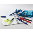 thumbnail image 5 of Pilot FriXion Clicker Fine Erasable Rollerball Pen - Retractable 0.7mm Nib - Wallet Pack of 3 - Blue Ink, 5 of 5