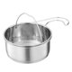 thumbnail image 2 of Cesta de drenaje de acero inoxidable para fregadero de cocina | Colador colgante con ventosas | Filtro separador de residuos húmedos y secos, 2 of 9