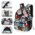 thumbnail image 2 of The Cuphead Show Backpacks Bookbag Casual Daypack Backpacks for Travel Work Camping Office, 2 of 7