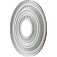 thumbnail image 4 of Ekena Millwork 13"OD x 3 1/2"ID x 3/4"P Cole Thermoformed PVC Ceiling Medallion (Fits Canopies up to 4 1/4"), Universal Aged Metallic Rust, 4 of 10