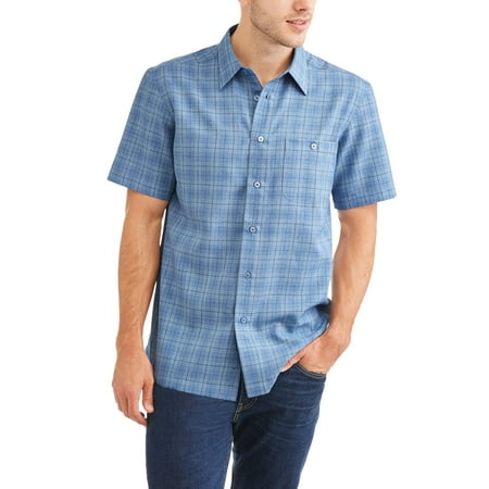 George Men's Short Sleeve Microfiber Shirt Bundle - Walmart.com