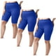 thumbnail image 1 of Pantalones de yoga de 3 piezas para mujer, de poliéster, con cintura elástica y color liso., 1 of 7