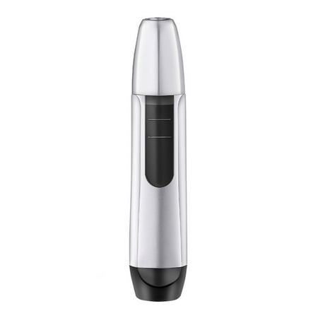 Water Resistant Nose Hair Trimmer Grooming Set, Electric Nostril Nasal Hair Clippers Trimmers Remover with Vacuum Cleaning System