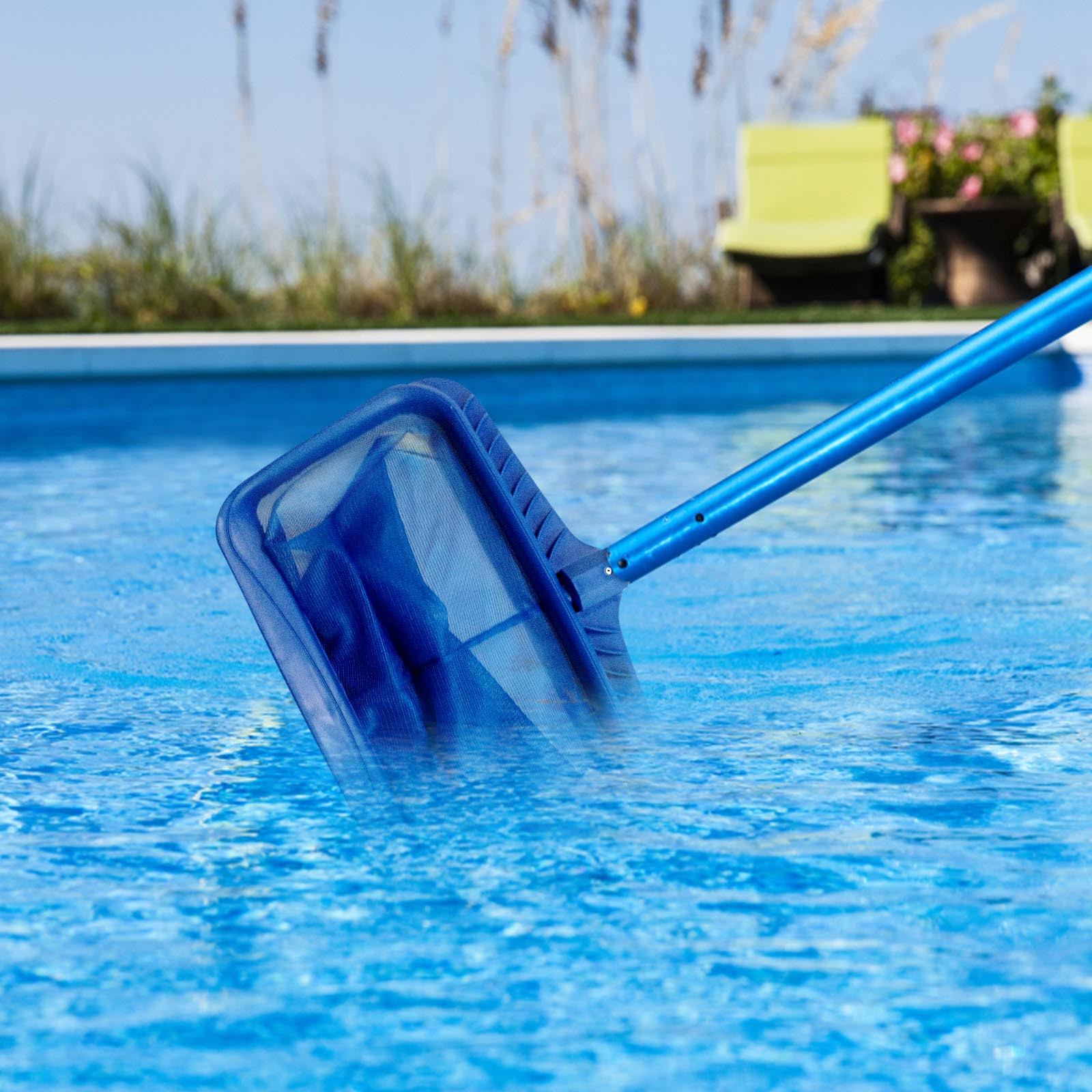 Écran De Protection Pour Skimmer De Piscine - Filet 42x33 Cm Pour Bloquer Feuilles Et Débris