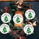 thumbnail image 5 of Puntoco Adornos navideños Tarjeta colgante de madera de Navidad Decoración de árbol de Navidad de madera de doble cara Puntoco Puntoco-2823, 5 of 7