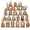 Diffpink, variant on Mini Bud Vases Centerpieces for Tables,Clear Bud Vases for Flowers,Small Flower Vases Suitable for Birthday Party,Anniversary,Wedding Reception,Baby Shower (Clear, 12PCS)