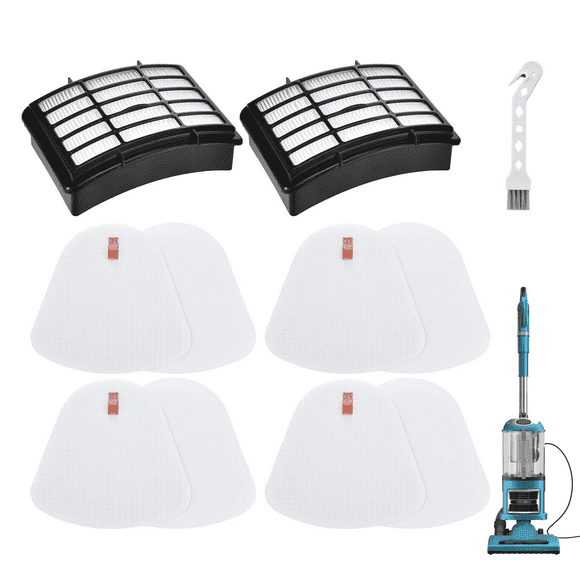 2 Hepa +4 Foam & Felt Filters Replacement for Shark Navigator Lift-Away Vacuum NV380, 350, NV351, NV352, NV355, NV356E, NV357, NV360, NV370, NV391, UV440, UV490, UV540, UV550, Part XFF350 XHF350