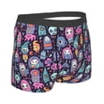 thumbnail image 3 of Balery Funny colorful skull ghost Men's Boxer Briefs, Soft and Breathable Cotton Underwear with nylon Waistband-XX-Large, 3 of 9