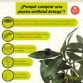 thumbnail image 4 of Planta artificial decorativa Artego Olivo grande 180cm para hogar sala comercio oficina, 4 of 8