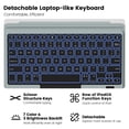 thumbnail image 3 of Funda de teclado Nillkin para iPad A16 (11.ª generación) /10.ª generación, negra, 3 of 8