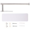 thumbnail image 1 of Shisuyan Toilet Tissue Holder For Bathroom Silver 1 Set 13.2X3.9X1.8In, 1 of 8