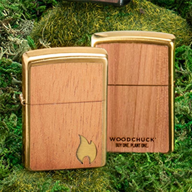 Zippo Woodchuck USA Zippo Flame Windproof Pocket Lighter