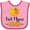 Pink and Fuchsia, variant on Inktastic Fort Myers Florida Orange in Heart Boys or Girls Baby Bib