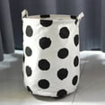 thumbnail image 7 of Dirty laundry basket waterproof folding laundry basket, cotton and hemp storage box for toy collection, 7 of 7