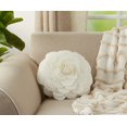 thumbnail image 4 of SARO FT095.I13R 13 Po Ronde Fleur Circulaire Coussin Décoratif - Multi Couleur, 4 of 4