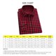 thumbnail image 4 of Camisa a cuadros para hombre, cuello de solapa, manga larga, camisa a cuadros con botones, ajuste regular, camisa informal para hombre para el trabajo diario, 4 of 5