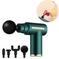 thumbnail image 1 of Fascia Gun Portable Mini Massage Fascia Gun Percussion Massager Muscle Relaxation Green, 1 of 5