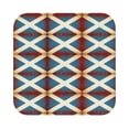 thumbnail image 4 of Set of 6 Flag Of Scotland Drink Coasters for Coffee Table Leather Coaster for Decor Housewarming Square, 4 of 6