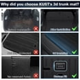 thumbnail image 4 of Alfombrilla de maletero KUST personalizada para Tesla Model Y 2020-2025 de 5 plazas, 4 of 7