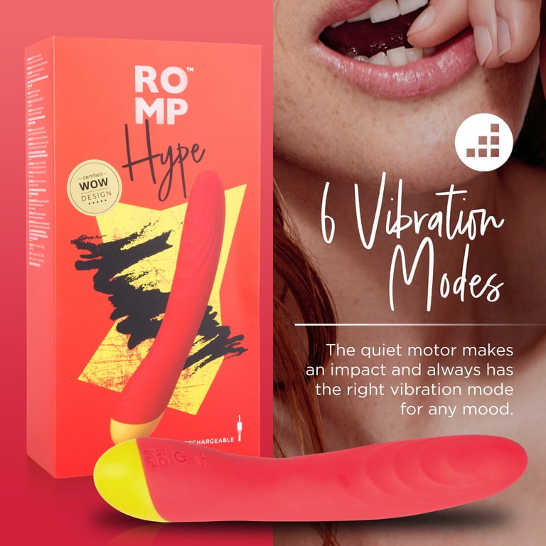ROMP Hype G-Spot Vibrator, Red - Walmart.com ROMP Hype G-Spot Vibrator, Red - Walmart.com